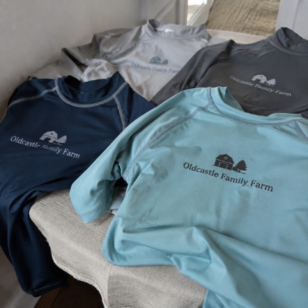 Custom printed rash guards in bulk